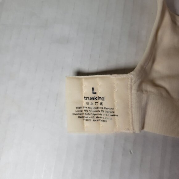 Truekind Beige Daily Comfort Wireless Shaper Bra #10022 Size L - Picture 4 of 4